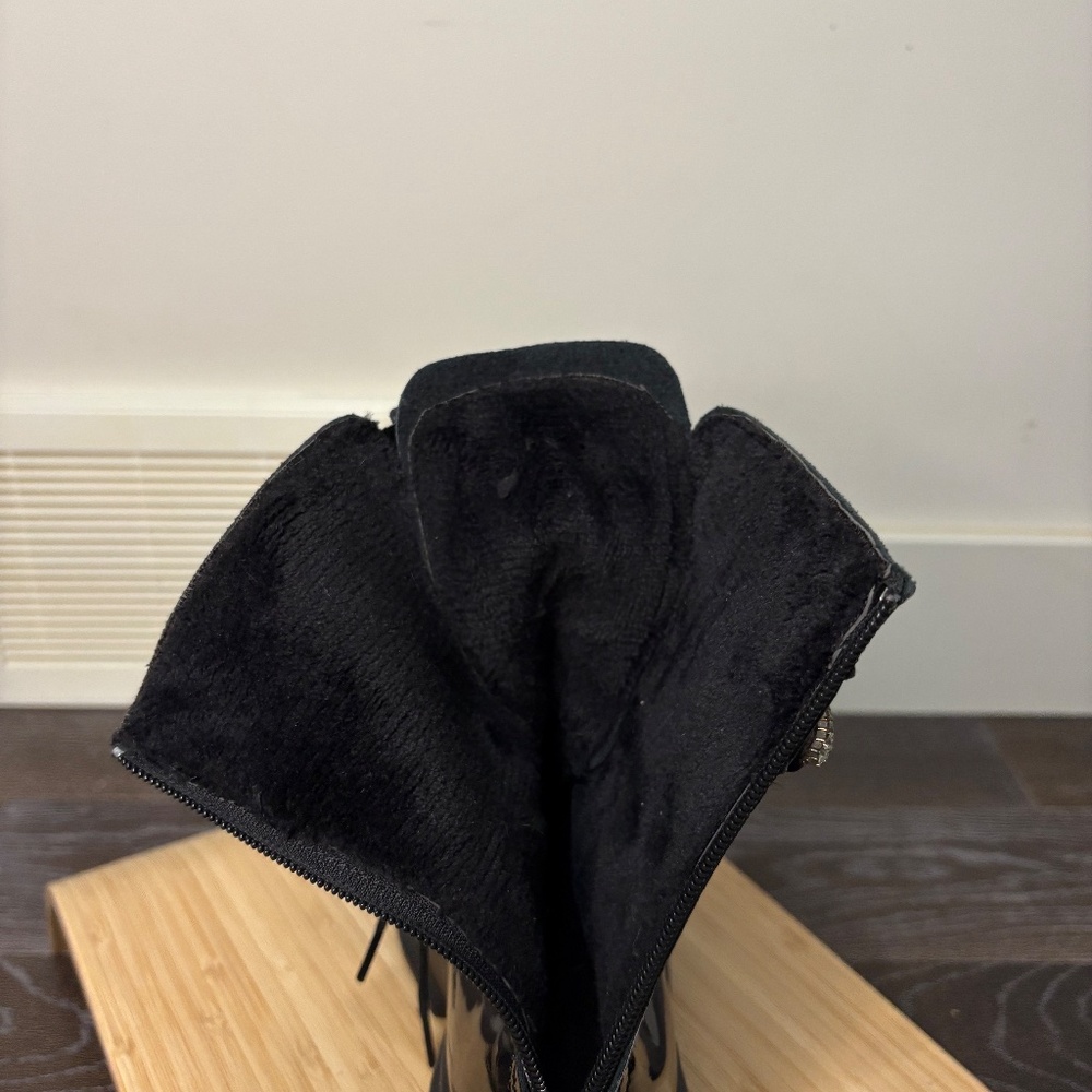 Patent Lug boots - Picture 5 of 8